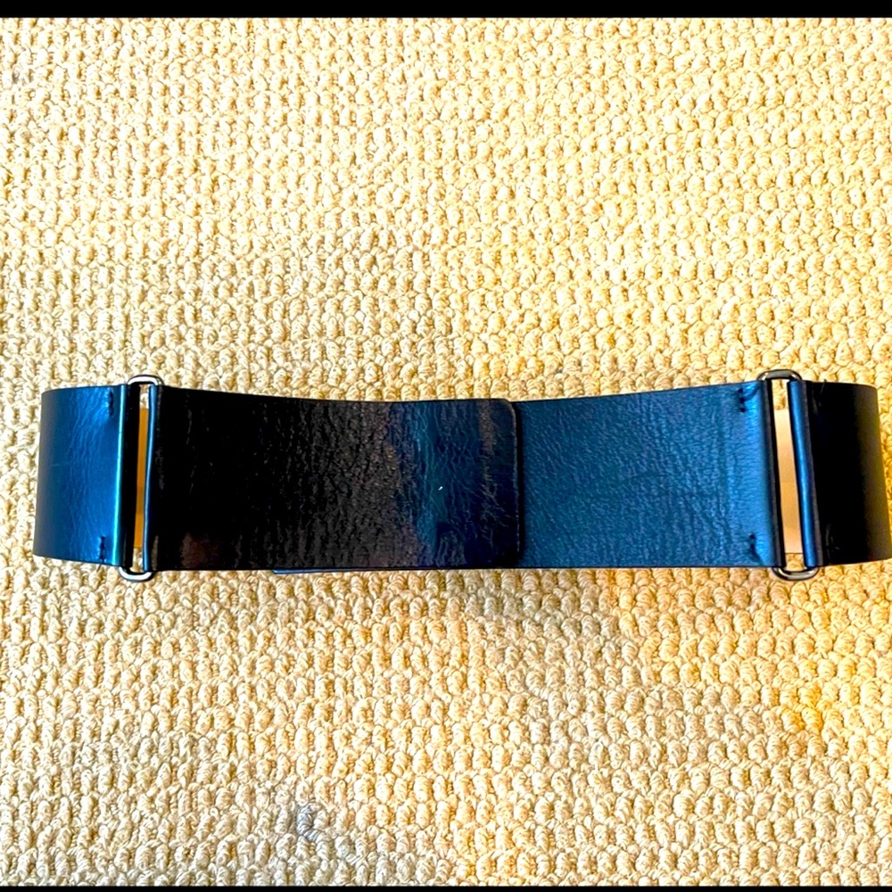 WOLFORD Carina black belt sz 75
